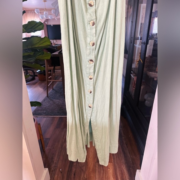 Free People String Of Hearts Maxi Dress | Seafoam Green - Picture 7 of 7